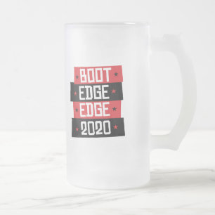 Boot Edge Edge 2020 Frosted Glass Beer Mug
