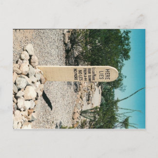 Boot Hill Postcard