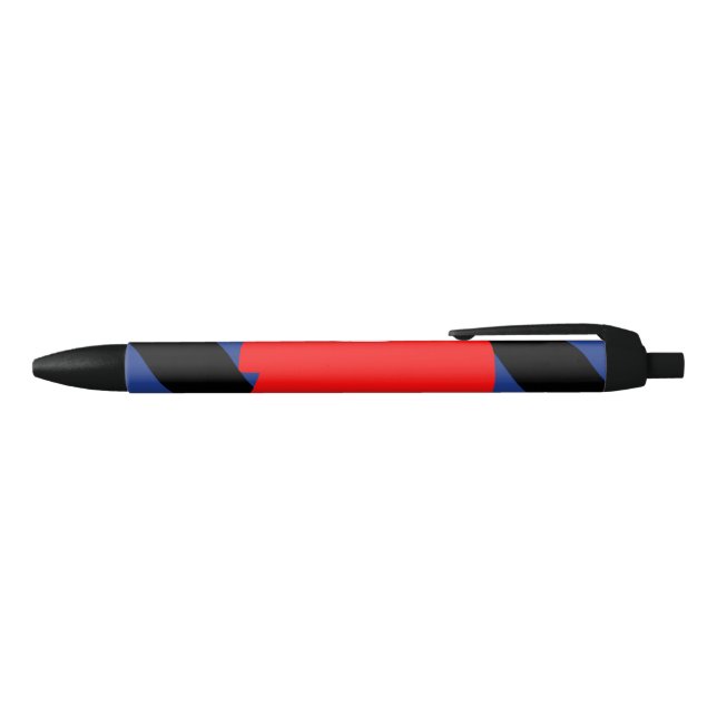 Boot Pride Flag Black Ink Pen (Top)