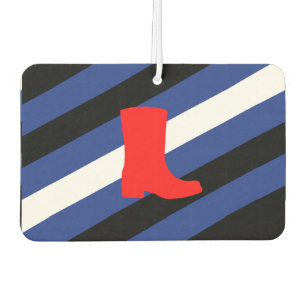 Boot Pride Flag Car Air Freshener