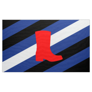 Boot Pride Flag Fabric