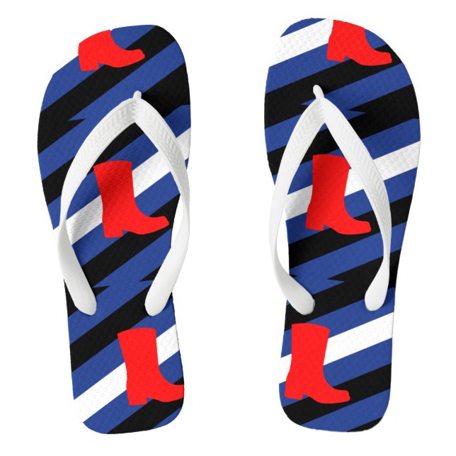 Boot Pride Flip Flops (Footbed)
