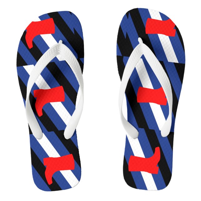Boot Pride Flip Flops (Footbed)