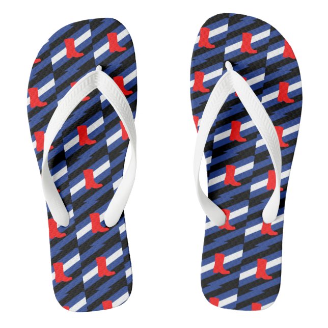 Boot Pride Flip Flops (Footbed)