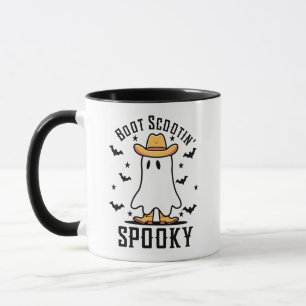 Boot Scootin Spooky, Cute Spooky, Halloween Gift,  Mug