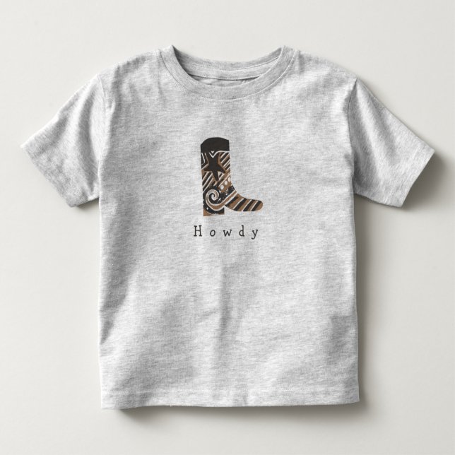 Boot T-shirt (Front)