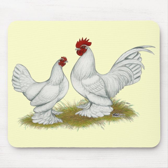 Booted Bantams Mouse Mat (Front)