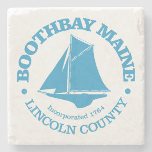 Boothbay (sloop) stone coaster