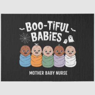 Bootiful Babies Mother Baby Nurse Halloween  Tissue Paper