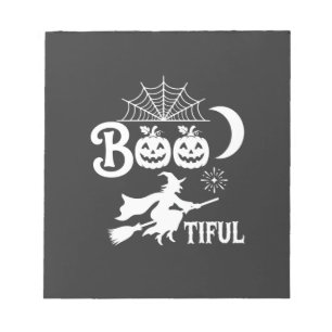 Bootiful Halloween Witch Moon Design_1 Notepad