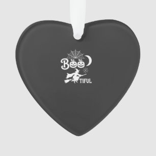 Bootiful Halloween Witch Moon Design_1 Ornament