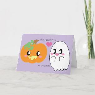 BOOtiful Pumpkin Love Greeting Card
