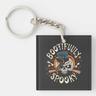 Bootifuuly Spooky Key Ring