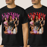 Bootleg I Love My Hot Girlfriend Heart GF 1BK3 T-Shirt<br><div class="desc">Custom Bootleg Rap 90s Vintage, I Love My Hot Girlfriend, I Heart My Hot Girlfriend. This fun and romantic design is perfect for couples, featuring a bold declaration of affection to showcase your love and appreciation for that special someone in your life. It's ideal for any occasion, whether you're planning...</div>