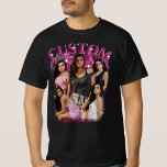 Bootleg I Love My Hot Girlfriend Heart GF 1BK3 T-Shirt<br><div class="desc">Custom Bootleg Rap 90s Vintage, I Love My Hot Girlfriend, I Heart My Hot Girlfriend. This fun and romantic design is perfect for couples, featuring a bold declaration of affection to showcase your love and appreciation for that special someone in your life. It's ideal for any occasion, whether you're planning...</div>