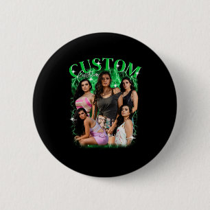 Bootleg I Love My Hot Girlfriend Heart Gf 1bk6 T S 6 Cm Round Badge
