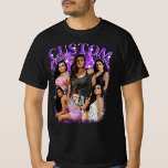Bootleg I Love My Hot Girlfriend Heart GF 1BK7 T-Shirt<br><div class="desc">Custom Bootleg Rap 90s Vintage, I Love My Hot Girlfriend, I Heart My Hot Girlfriend. This fun and romantic design is perfect for couples, featuring a bold declaration of affection to showcase your love and appreciation for that special someone in your life. It's ideal for any occasion, whether you're planning...</div>