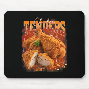 Bootleg Rap Vintage 1990s Chicken Tenders Funny Me Mouse Mat