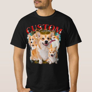 Bootleg Vintage Pet Dogs Cat Funny Animal 1BK1 T-Shirt