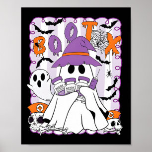 Bootox Nurse Injector Halloween Filler Botox Dyspo Poster