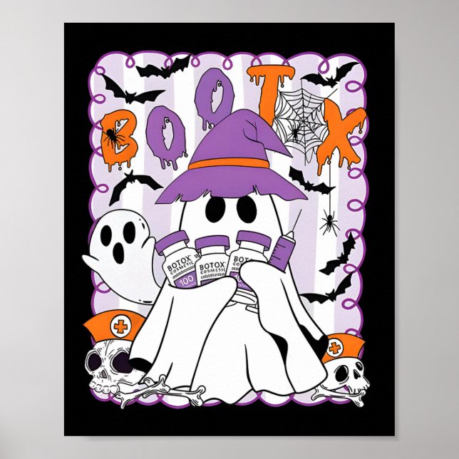 Bootox Nurse Injector Halloween Filler Botox Dyspo Poster (Front)