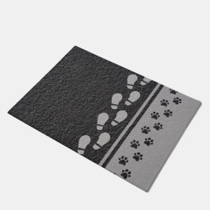 Bootprint & Paws Doormat
