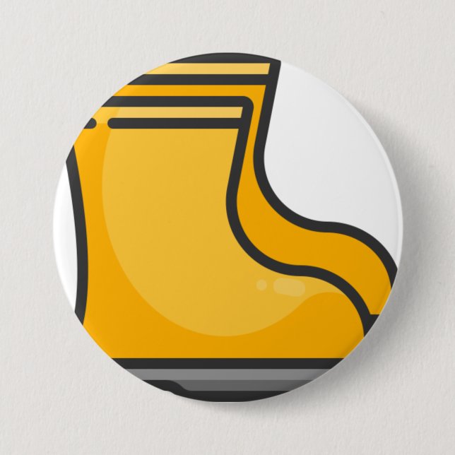 boots 7.5 cm round badge (Front)