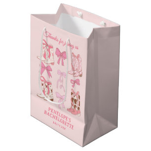 Boots and Bows Western Personalised Gift Bag