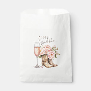 Boots and Bubbly Favour Bag