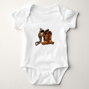 Boots and Saddle Baby Bodysuit