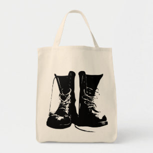 Boots (Black Version) Grocery Tote