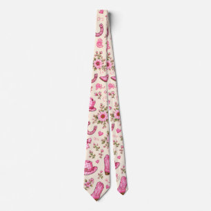 Boots Bows and Baby Toes Tie