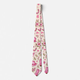 Boots Bows and Baby Toes Tie