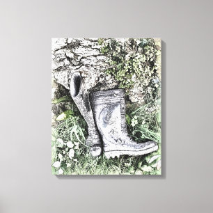 BOOTS CANVAS PRINT