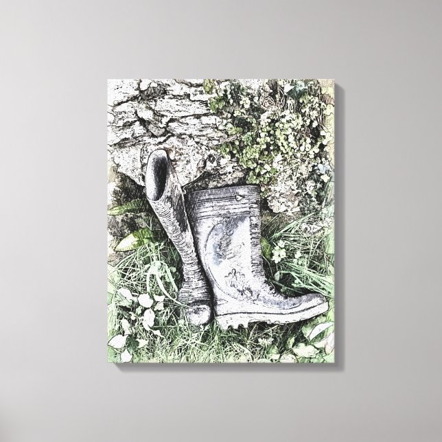 BOOTS CANVAS PRINT (Front)