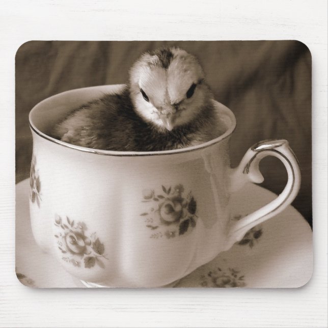 Boots In A Tea Cup Mouse Mat (Front)