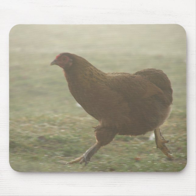 Boots in the Fog Mouse Mat (Front)