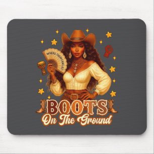 Boots On The Ground Black History Cowgirl Where Th Mouse Mat