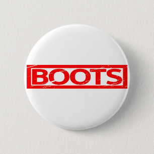 Boots Stamp 6 Cm Round Badge