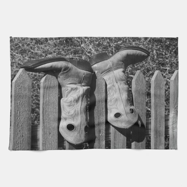 BOOTS TEA TOWEL (Horizontal)