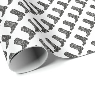Boots Wrapping Paper