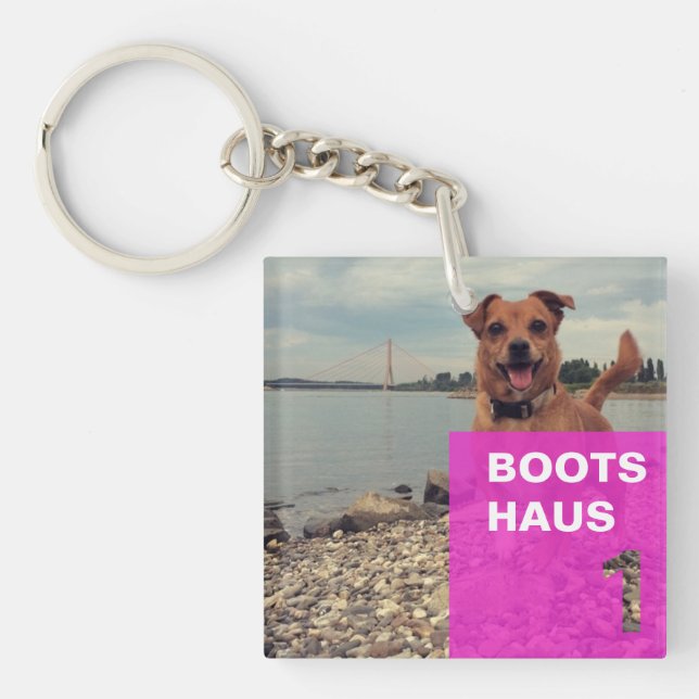 Bootshaus Schlüsselanhänger Key Ring (Front)
