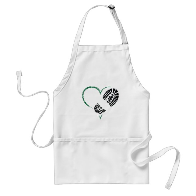 bootstomp heart standard apron (Front)