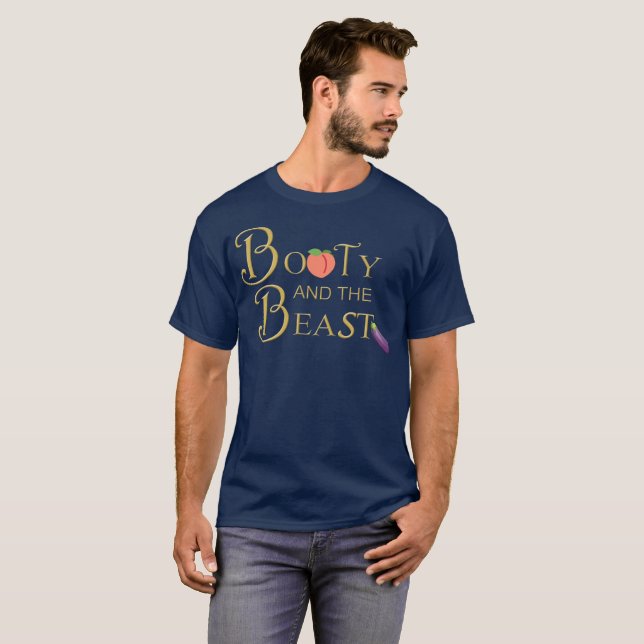 Booty and the Beast T-Shirt (Front Full)
