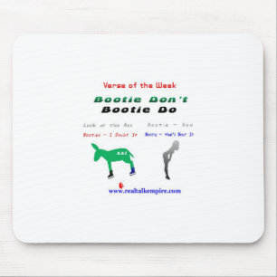 booty don't - mouse mouse mat