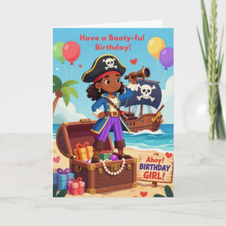 Booty-ful Celebration Birthday Card