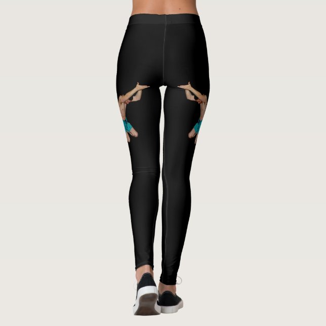 Booty Praising Booty Booster Leggings (Back)