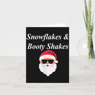Booty Shake Christmas Funny Naughty Dirty Raunchy Card