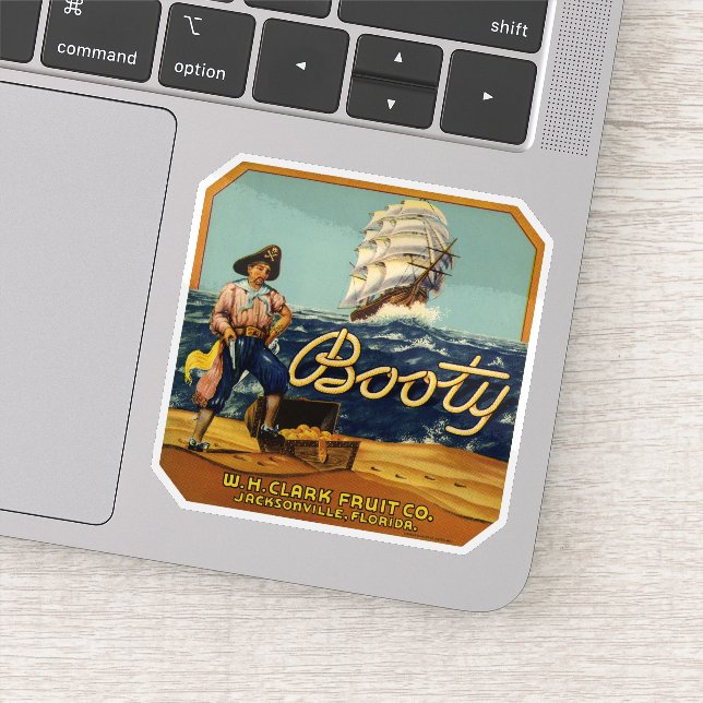 Booty | Vintage Citrus Label (Detail)