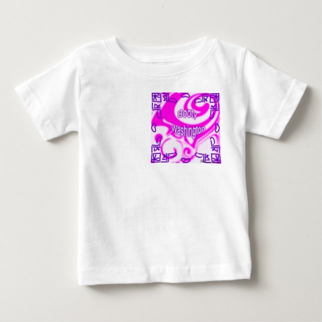 Booty Washington  Baby T-Shirt (Front)